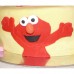 Sesame Street - Elmo Cake with Personalised Crayons (D,V)